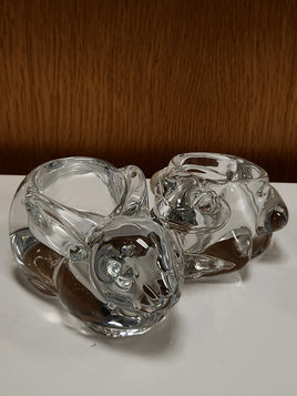 Glass Animal Votive Holder