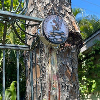 Stone Collection "Fairy Stones" Fairy 4" Tambourine Art