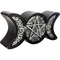 Intention/Ritual Candle - Triple Moon Pentacle