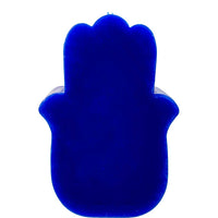 Fatima Hand Intention Candle - Blue & White
