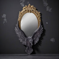 Raven's Gaze Wall Mirror
