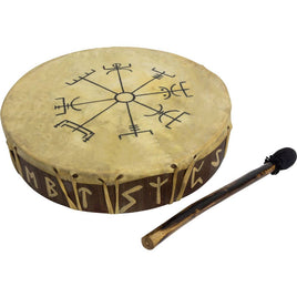 Ceremonial Drum - Vegvisir