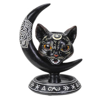 Black Cat Backflow Incense Burner