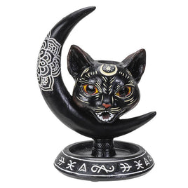 Black Cat Backflow Incense Burner