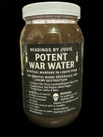 Powerful War Water Curse Jar for Hexing Enemies