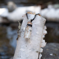 Intuition ~ Rainbow Moonstone Chips w/ Goddess