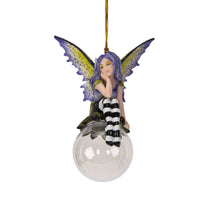 Dulcibelle Bubble Rider Fairy Ornament by Amy Brown