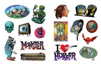 Extreme Horror Sticker Book by