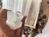 4-Inch Raw Selenite Wands