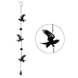 Alchemy Gothic Metal Hanging Decoration Raven