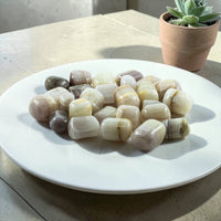 Watermelon Calcite Polished Tumbled 1KG/2lbs