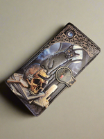 Spirits of Salem Embossed Purse