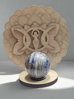 Wooden Sphere Stand