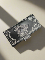Spirit Board Planchette Embossed Wallet (Purse)