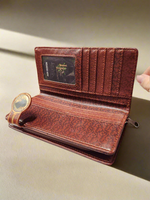 Purrlock Holmes Embossed Purse