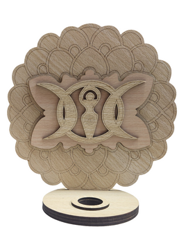 Wooden Sphere Stand