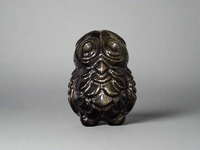 Gold Sheen Obsidian Owl