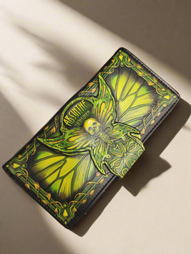 Absinthe - La Fee Verta Embossed Wallet (Purse)