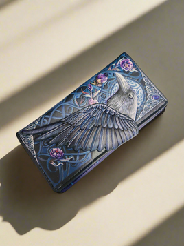 Ravens Flight Embossed Wallet (Purse)