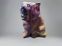 Titanium Sphalerite Druzy Quartz Animals