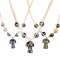 Hemp Mushroom Necklace