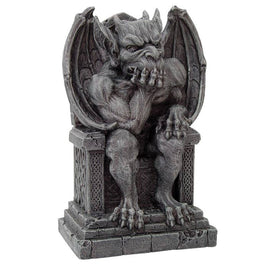 Gargoyle Sitting on Throne