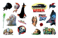 Extreme Horror Sticker Book by