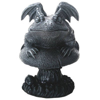 Toad Gargoyle on Toadstool Mushroom