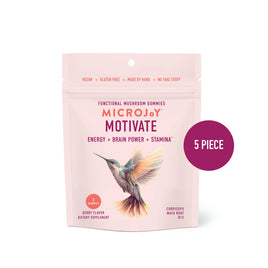 Motivate Mushroom Gummies (5) / Vegan Supplement / Energy