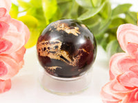 Amber Spheres 30mm