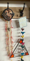 Charmed Dragon 4" Tambourine and Ribbon Wall Accent