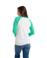 Next Level 6051 - Unisex Triblend 3/4-Sleeve Raglan