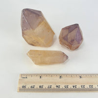 3pc Ametrine Points ~ Mineral Specimens ~ Unique Crystals
