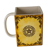Book of Grimoire Spells Book-Shaped Mug