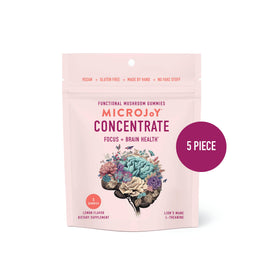 Concentrate Mushroom Gummies (5) / Vegan Supplement / Focus