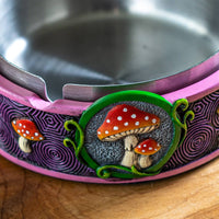 Magic Toadstool Mushroom Ashtray Trinket Tray