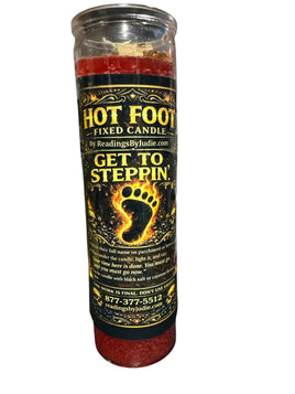 Mrs. Judie’s Hot Foot Candle