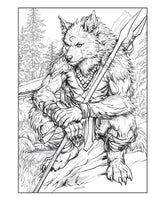 Fantastic Creatures Coloring by Editors of Thunder Bay Press