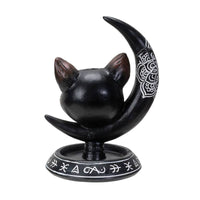 Black Cat Backflow Incense Burner