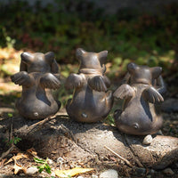 When Pigs Fly See, Speak, and Hear No Evil Set