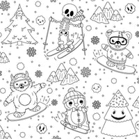 Creepy Cute Goth Coloring Book