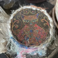 Woodland Fairy Good Fortune Jar: Crystals, Herbs, Hag Stone