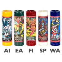 Element Candle Pillars