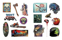 Extreme Horror Sticker Book by