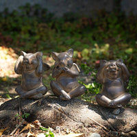 When Pigs Fly See, Speak, and Hear No Evil Set
