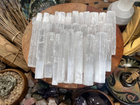 4-Inch Raw Selenite Wands