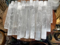 4-Inch Raw Selenite Wands