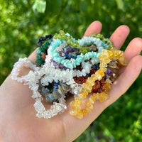 Chip Bead Stretch Bracelets