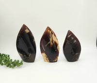 Amber Free Form Flame Shapes Indonesia - Multiple Sizes