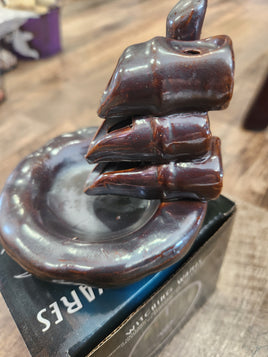 Ceramic Bamboo Backflow Burner